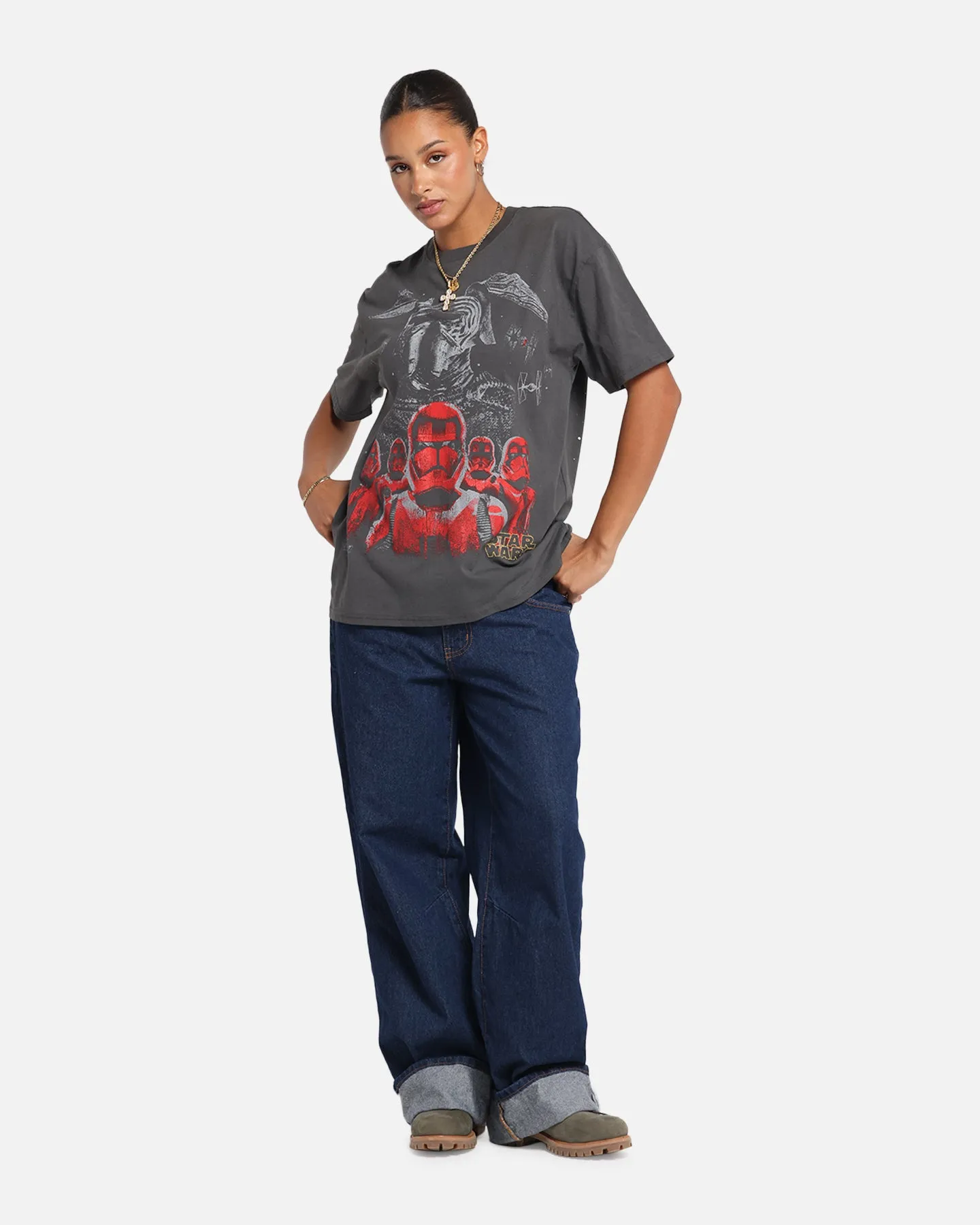 73 Studio Star Wars Order 66 Vintage T-Shirt Black Wash