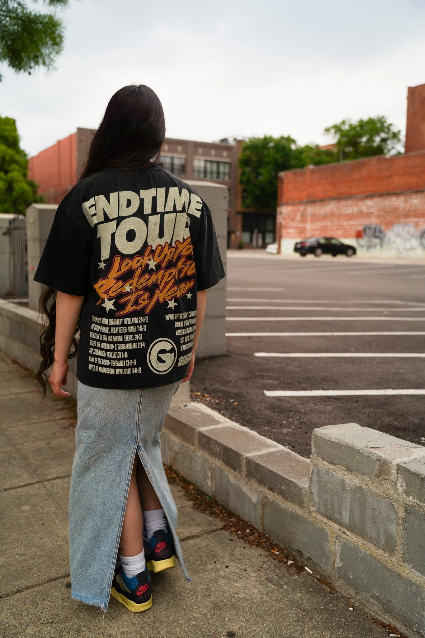 "END TIME TOUR" BOXY TEE