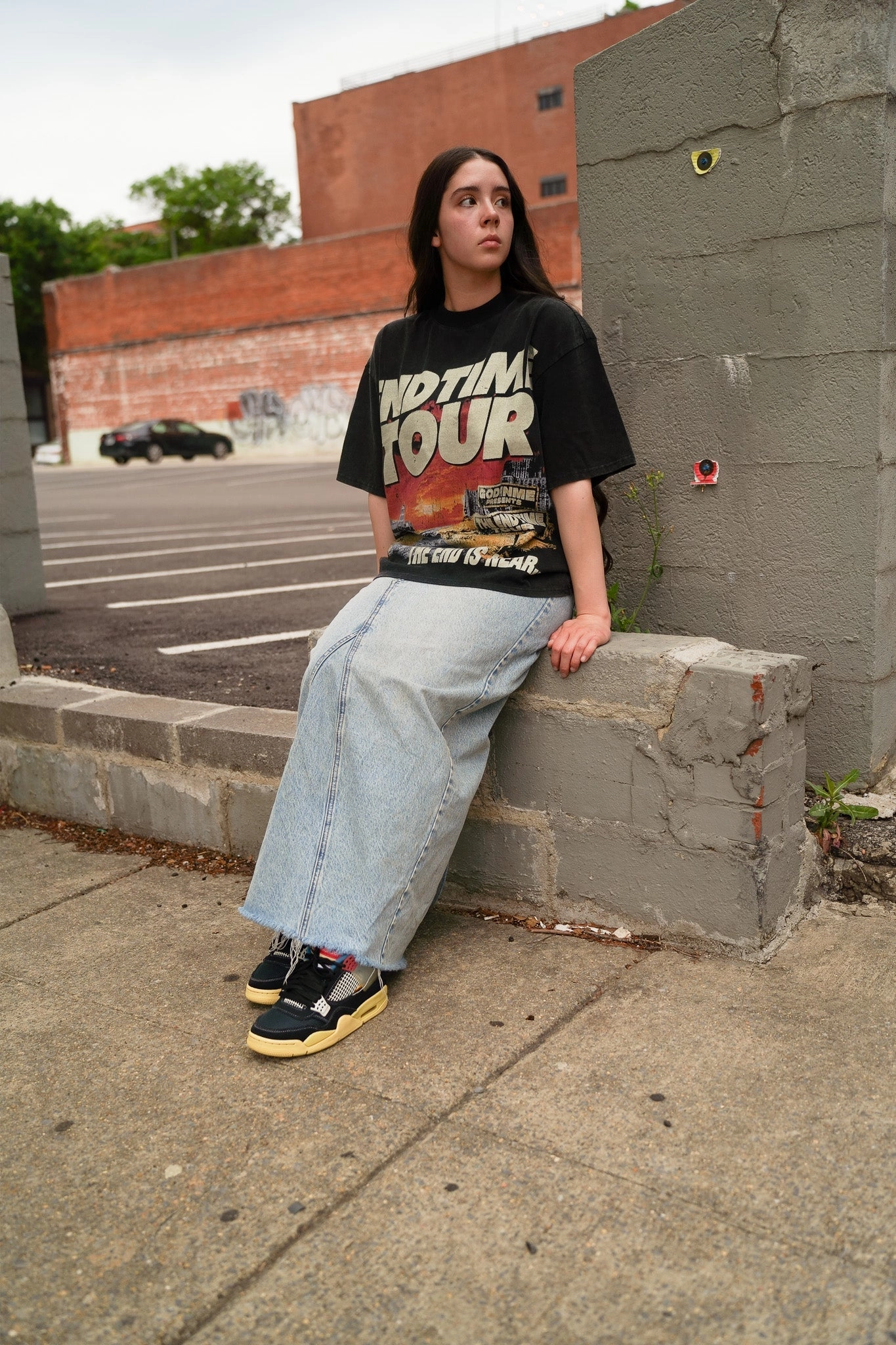 "END TIME TOUR" BOXY TEE