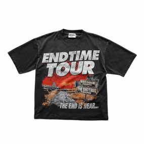 "END TIME TOUR" BOXY TEE