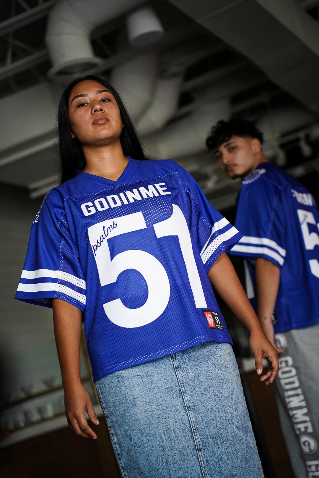 "FORGIVEN" BOXY JERSEY