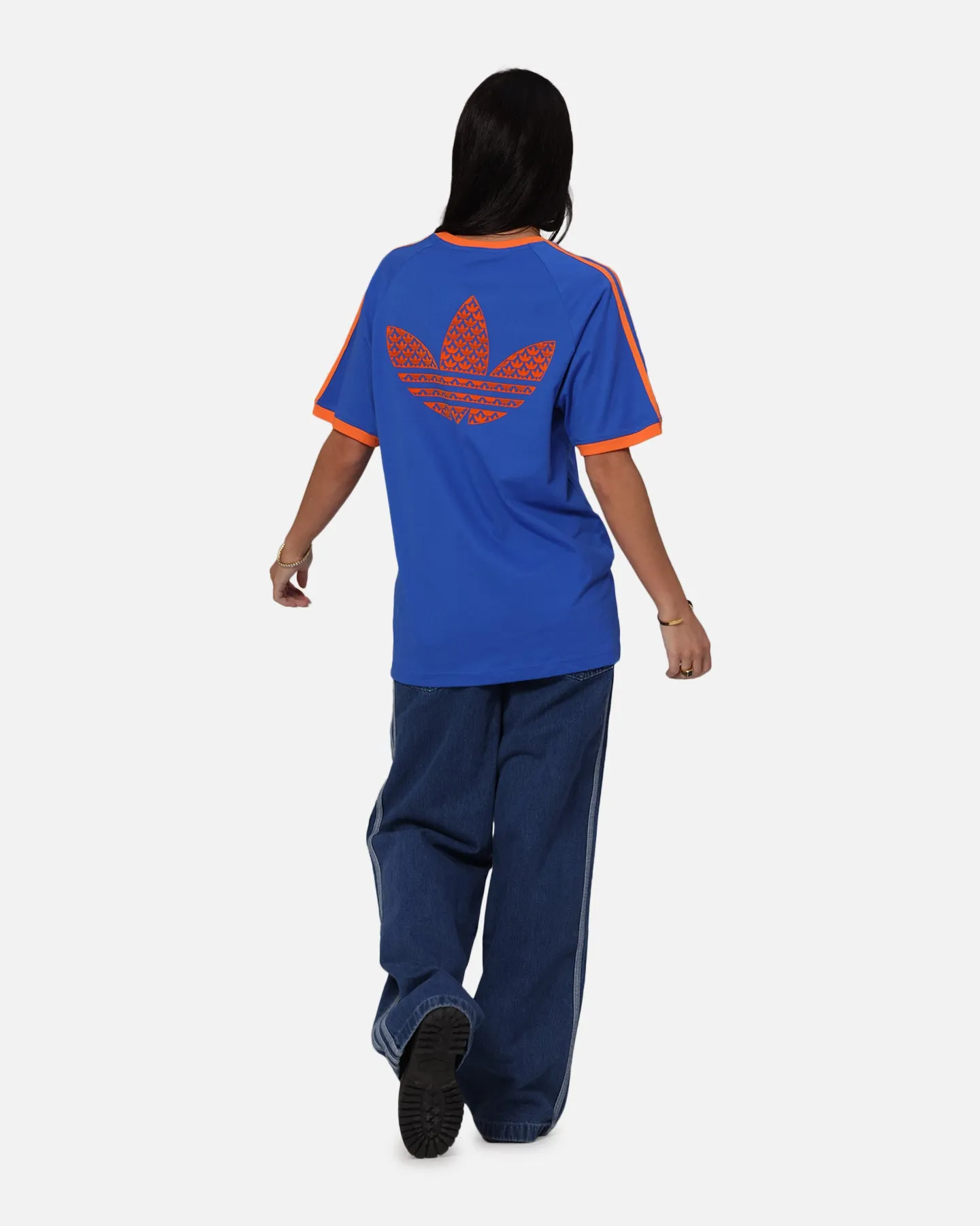 Adidas Monogram Cali T-Shirt Blue