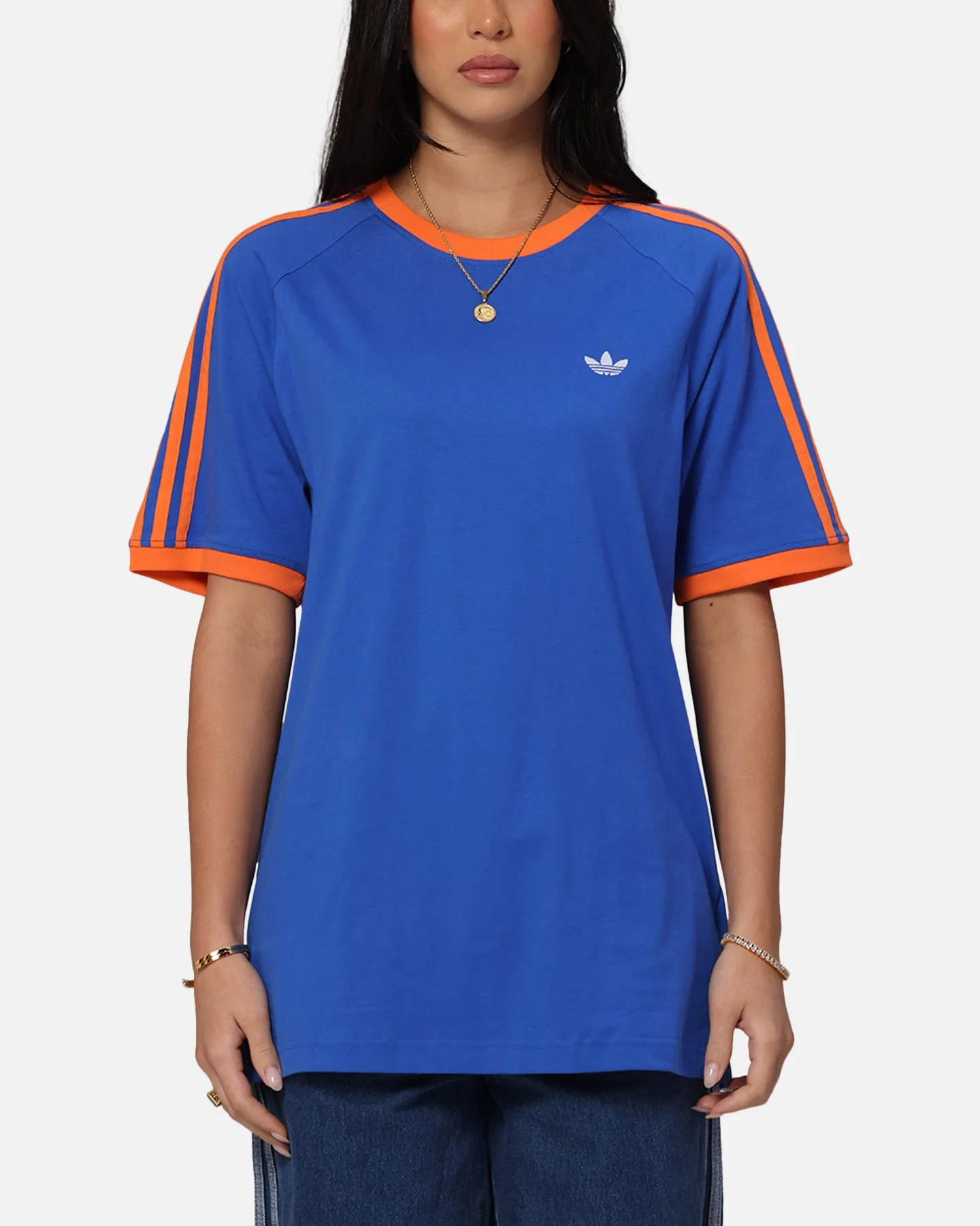 Adidas Monogram Cali T-Shirt Blue