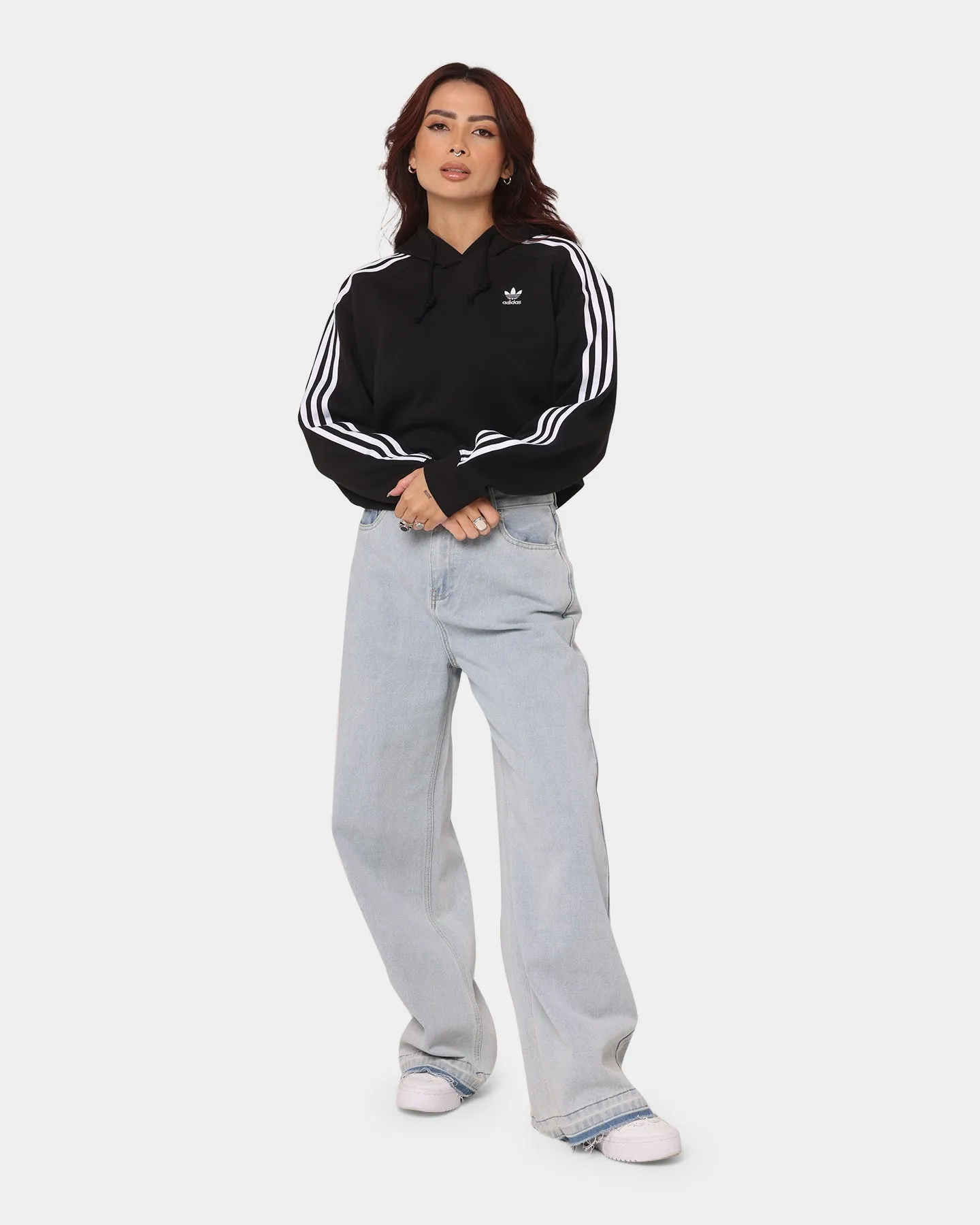 Adidas Women's Short Hoodie Black