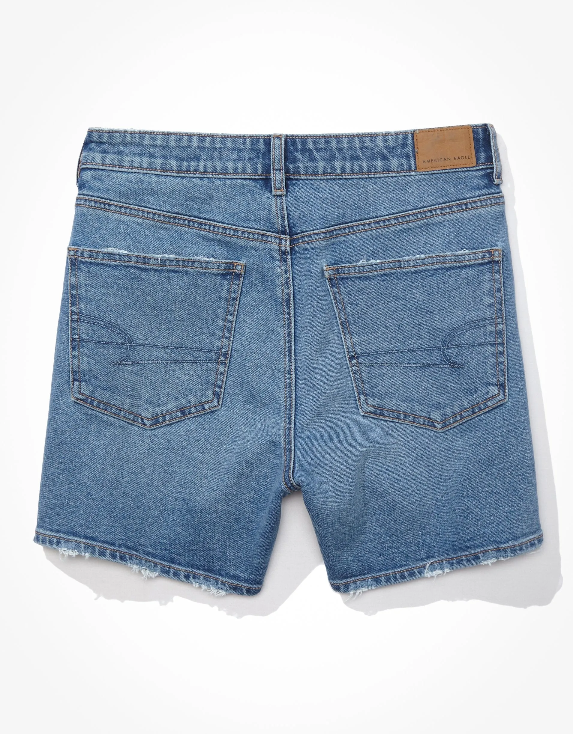 AE Stretch Denim Highest Waist Baggy Short