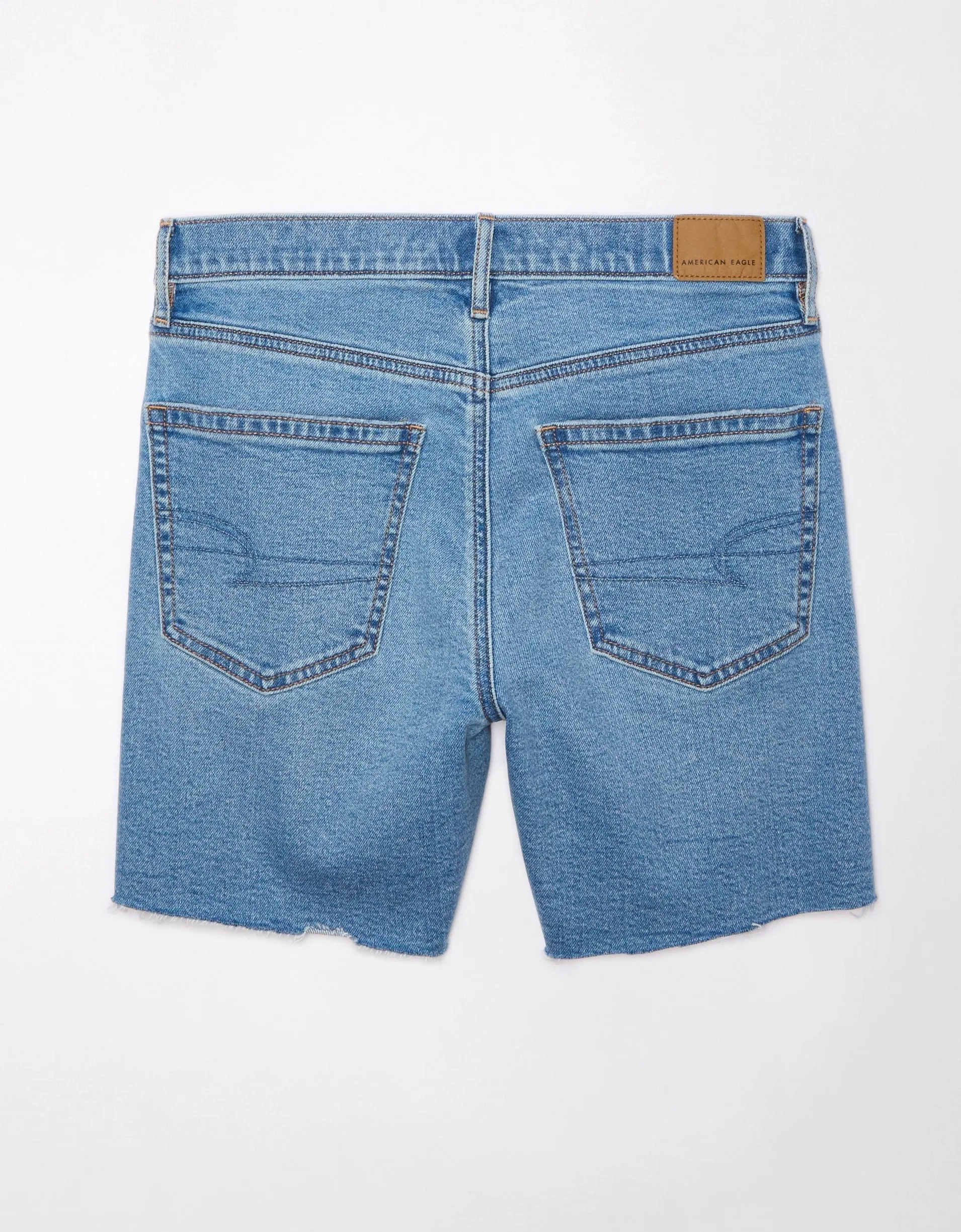 AE Strigid Super High-Waisted 6" Relaxed Denim Short