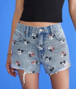 Aeropostale Mickey & Friends | High-Rise Mickey Mouse & Minnie Mouse Denim