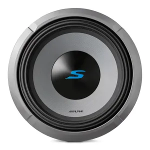 Alpine S2-W12D4 S-Series 12" 2-Ohm Subwoofer - Each
