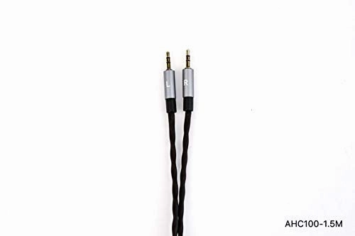 Asona Replacement Headphone Cable 2.5mm connectors / 6.3mm terminated