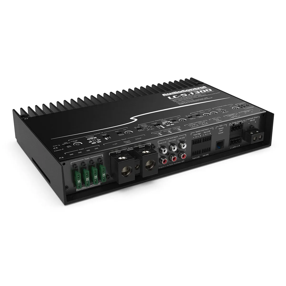 AudioControl LC-5.1300 High-Power Multi-Channel Amplifer with Accubass