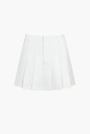 Augusta Tennis Skort In White