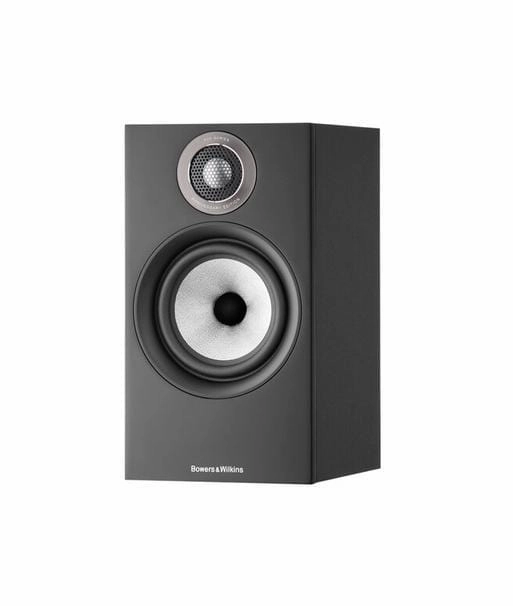 B&W 606 S3 Bookshelf Speakers - Matte Black