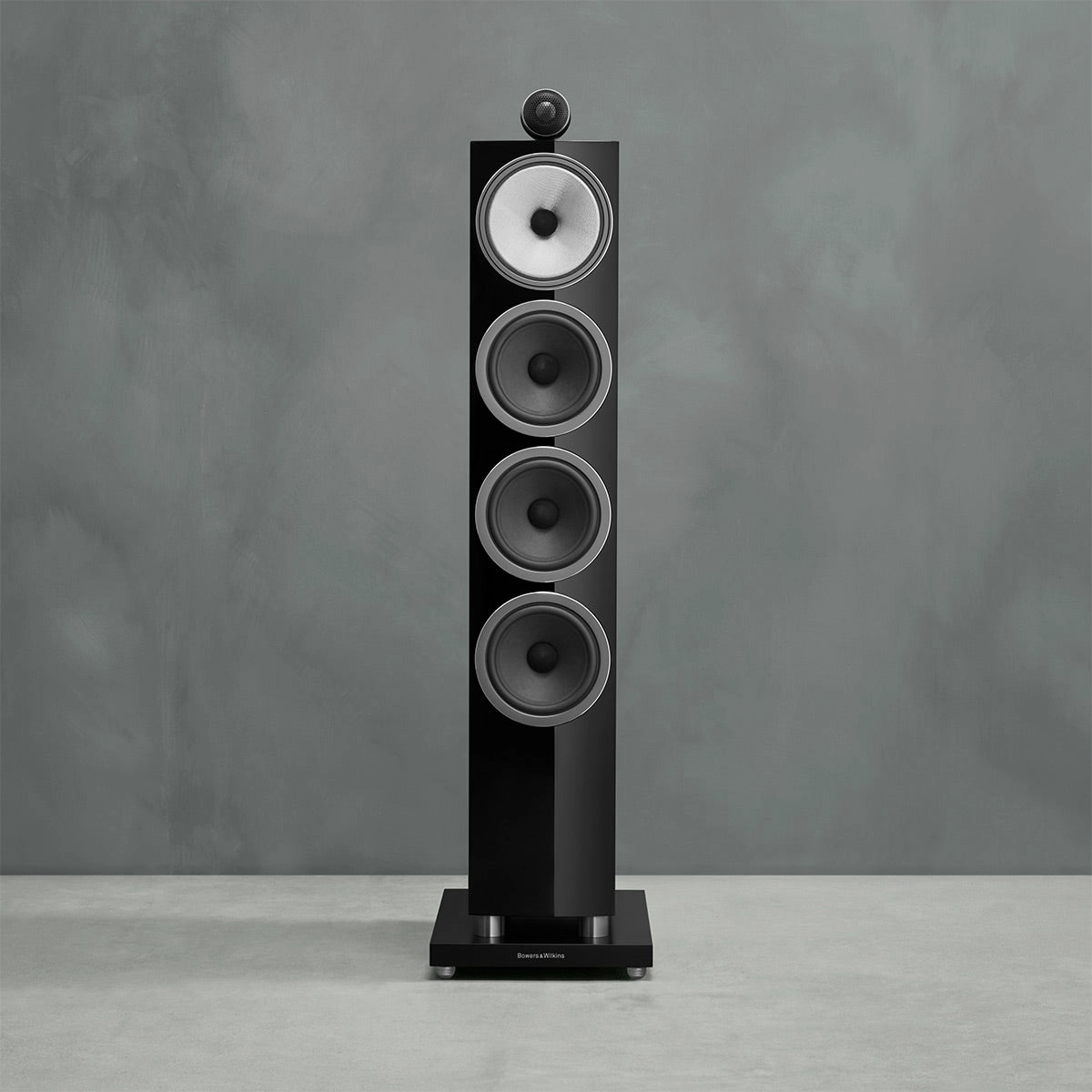 Bowers & Wilkins 702 S3 3-Way Floorstanding Speaker - Pair (Gloss Black)