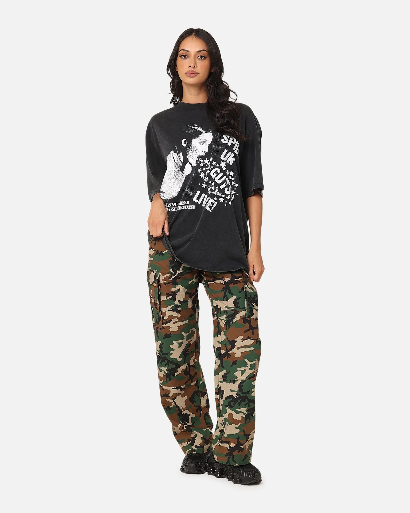 Bravado Olivia Rodrigo World Tour T-Shirt Washed Black