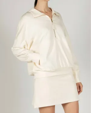 Butter Modal Mini Skort In White