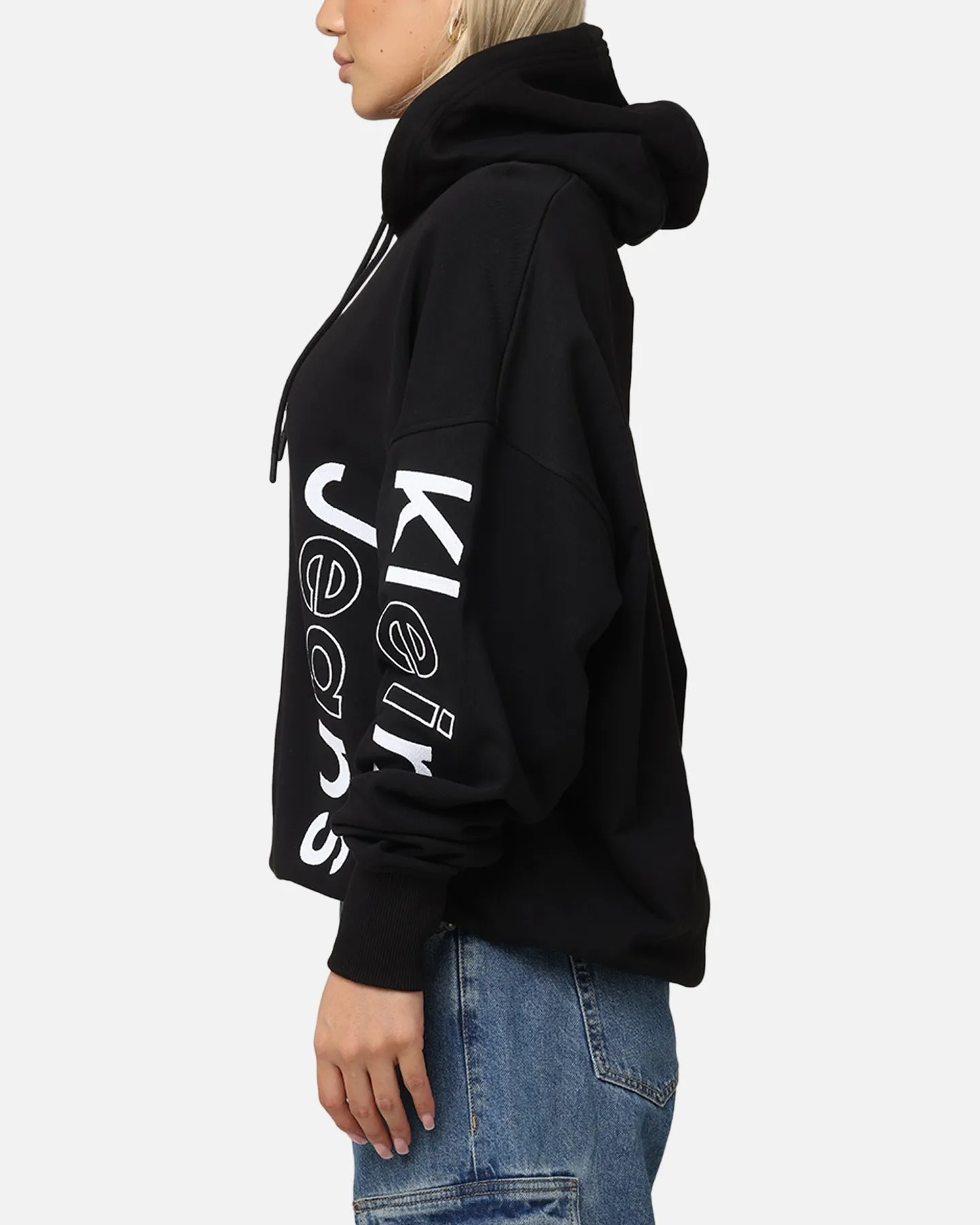 Calvin Klein Blocking Graphic Hoodie Black