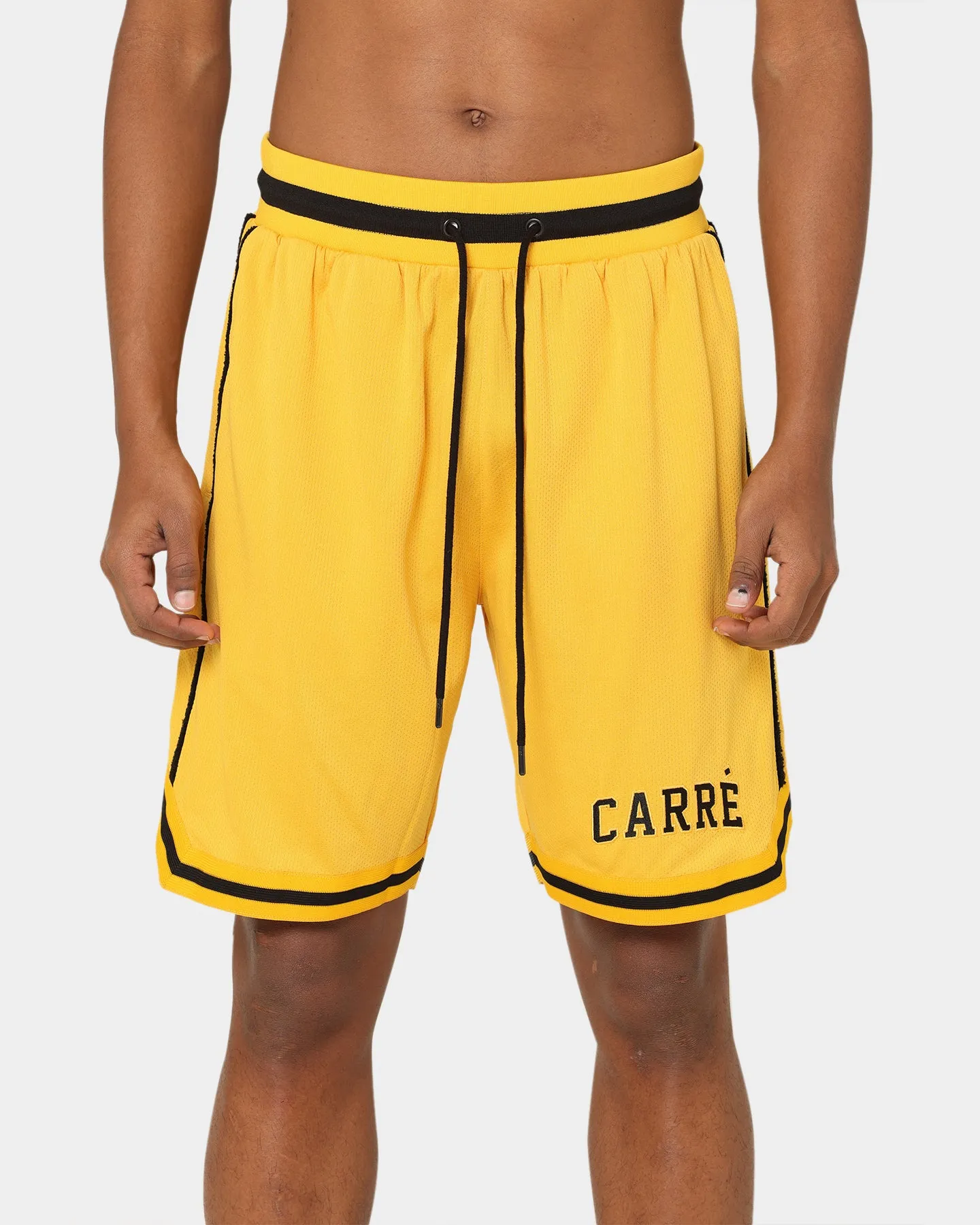 Carr Cours Basketball Shorts Yellow