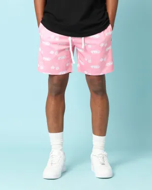 Carr Dice Club Shorts Pink
