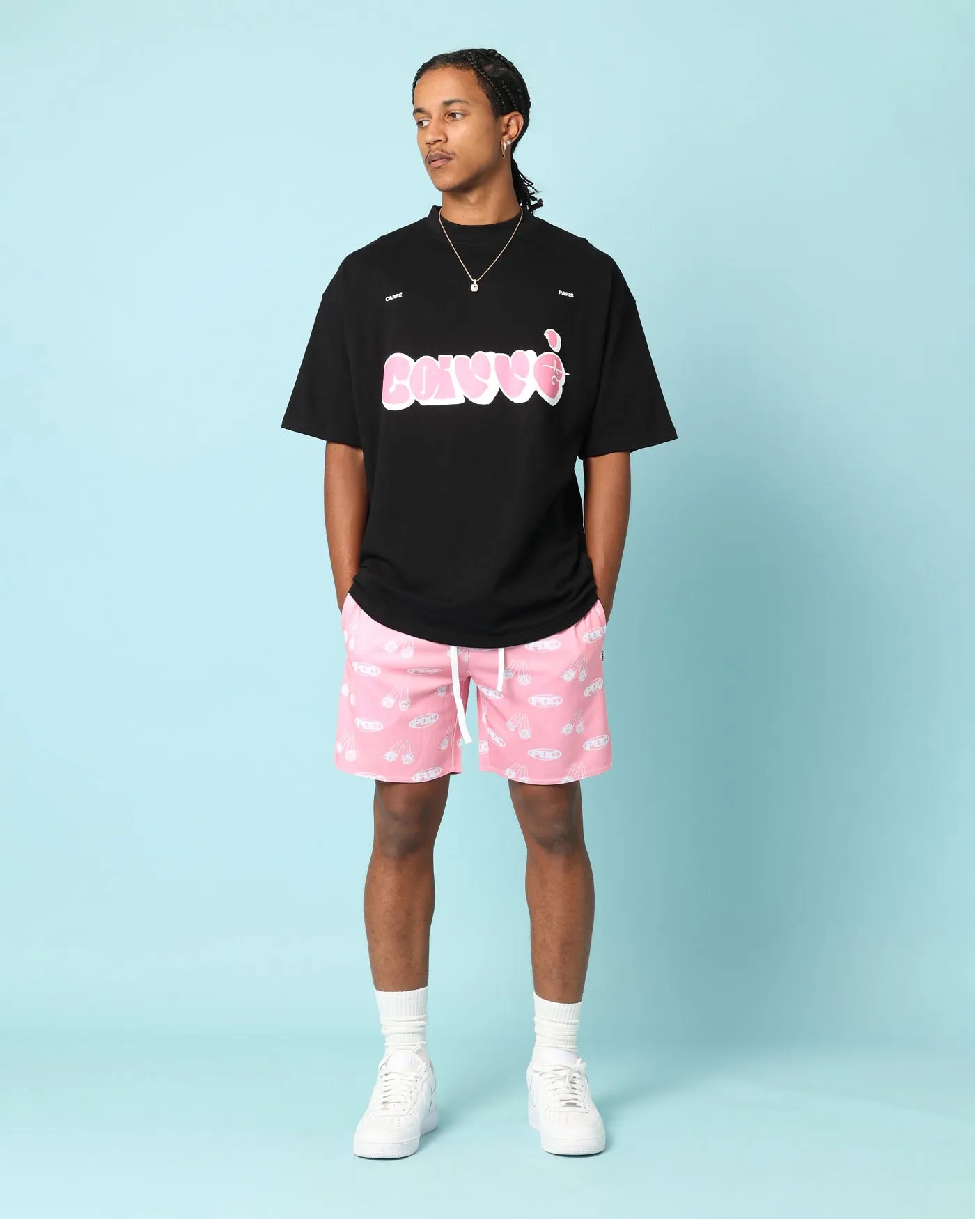 Carr Dice Club Shorts Pink