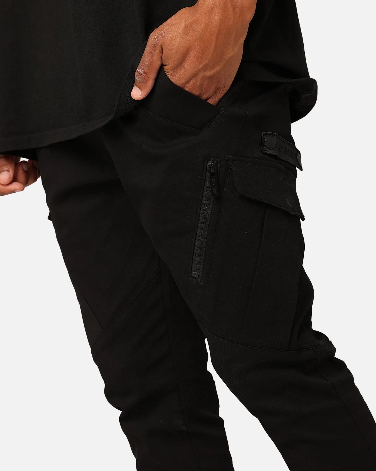 Carr Evolution Cargo Joggers Black/Black
