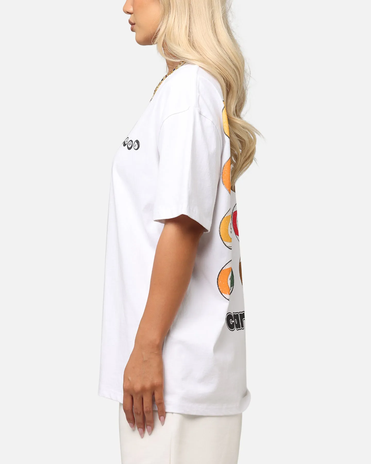 Carre Break T-Shirt White