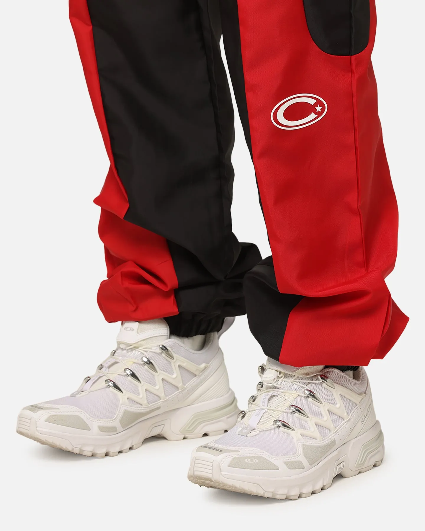 Carre Empire Panelled Trackpant Black/Red