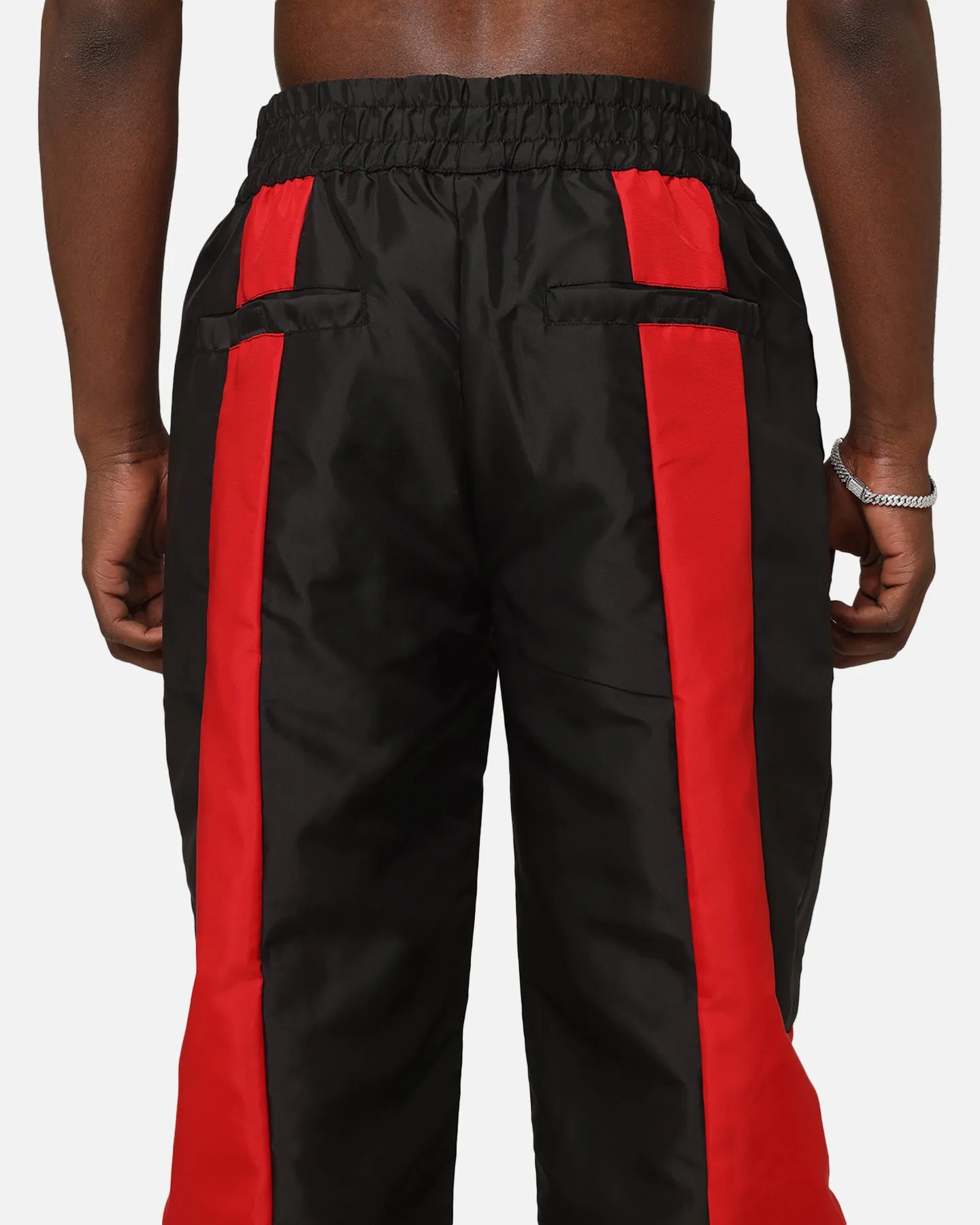 Carre Empire Panelled Trackpant Black/Red