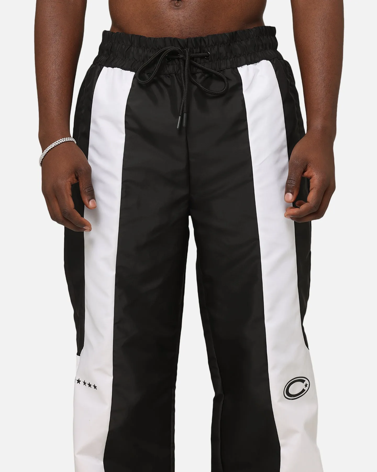 Carre Empire Panelled Trackpant Black/White