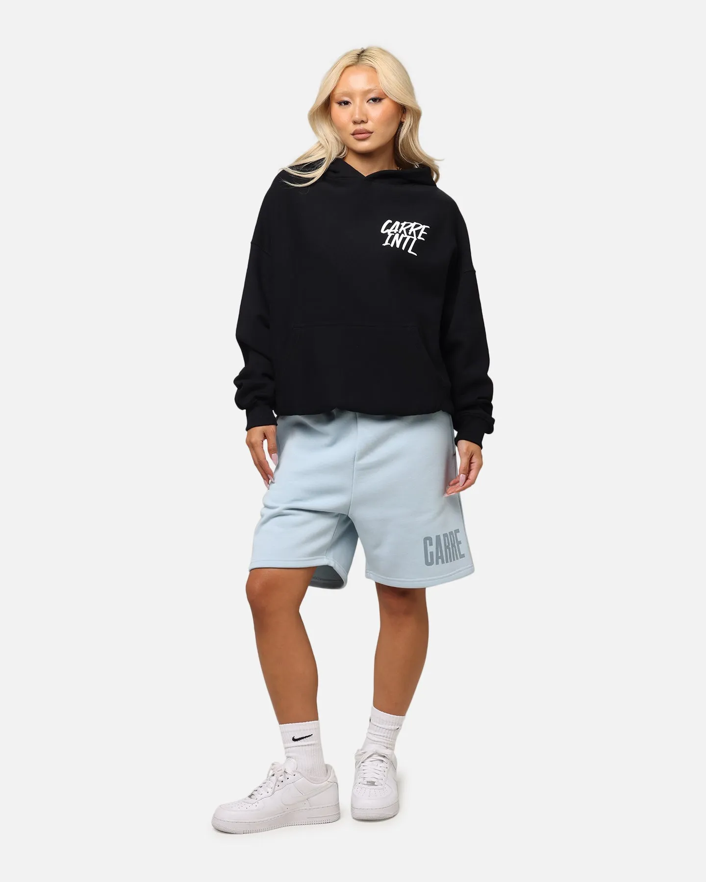 Carre International Hoodie Black
