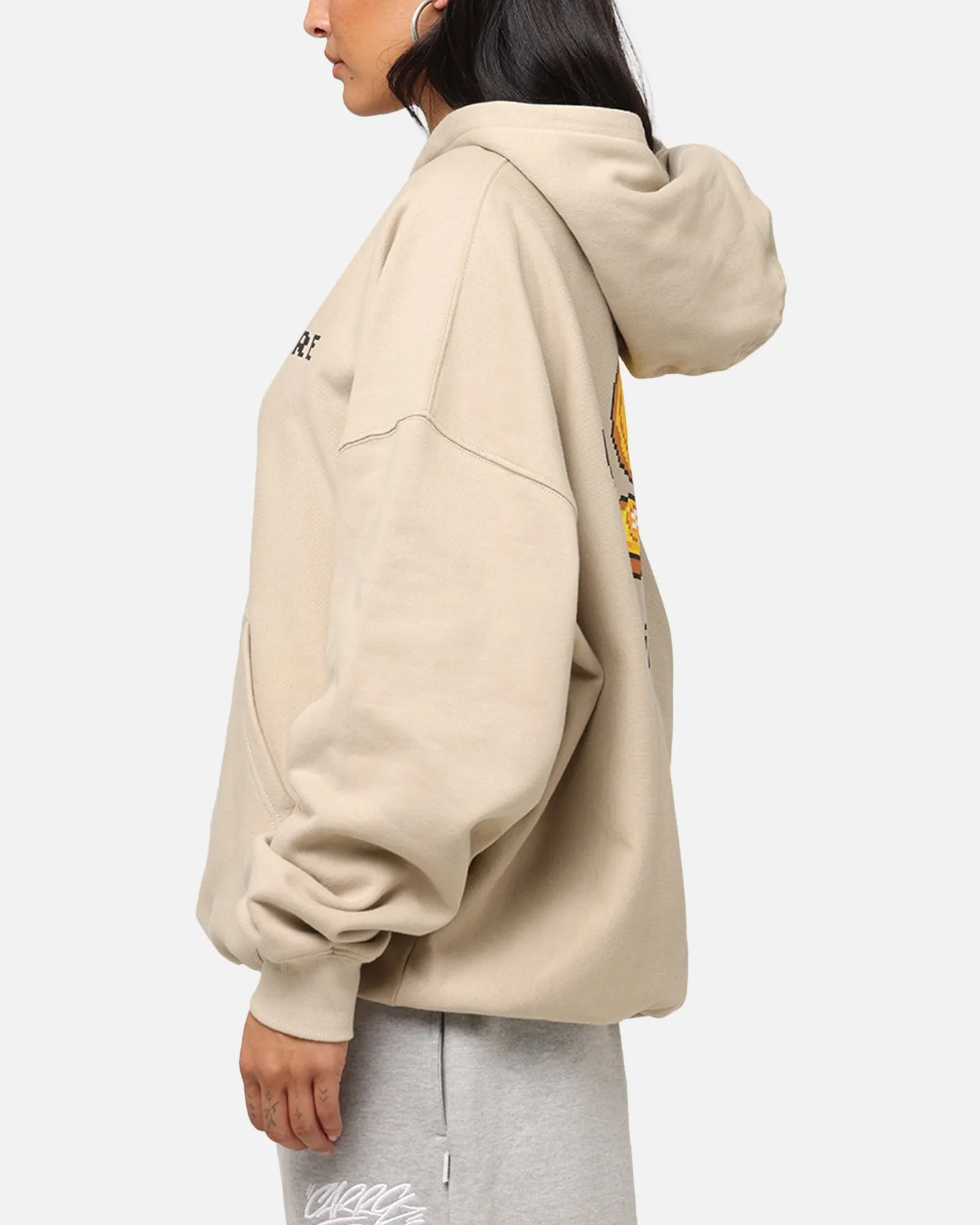 Carre Level Up Hoodie Stone