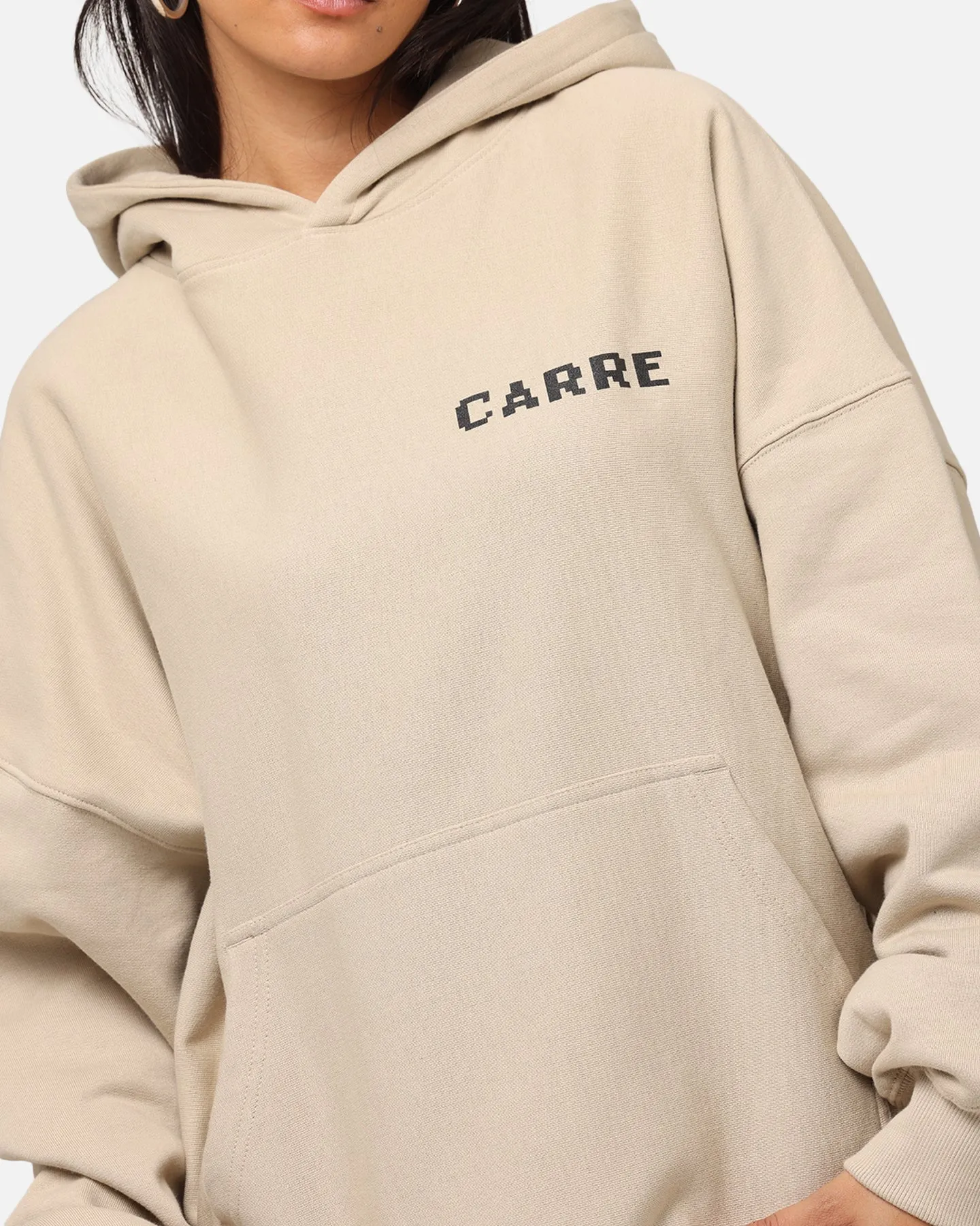 Carre Level Up Hoodie Stone