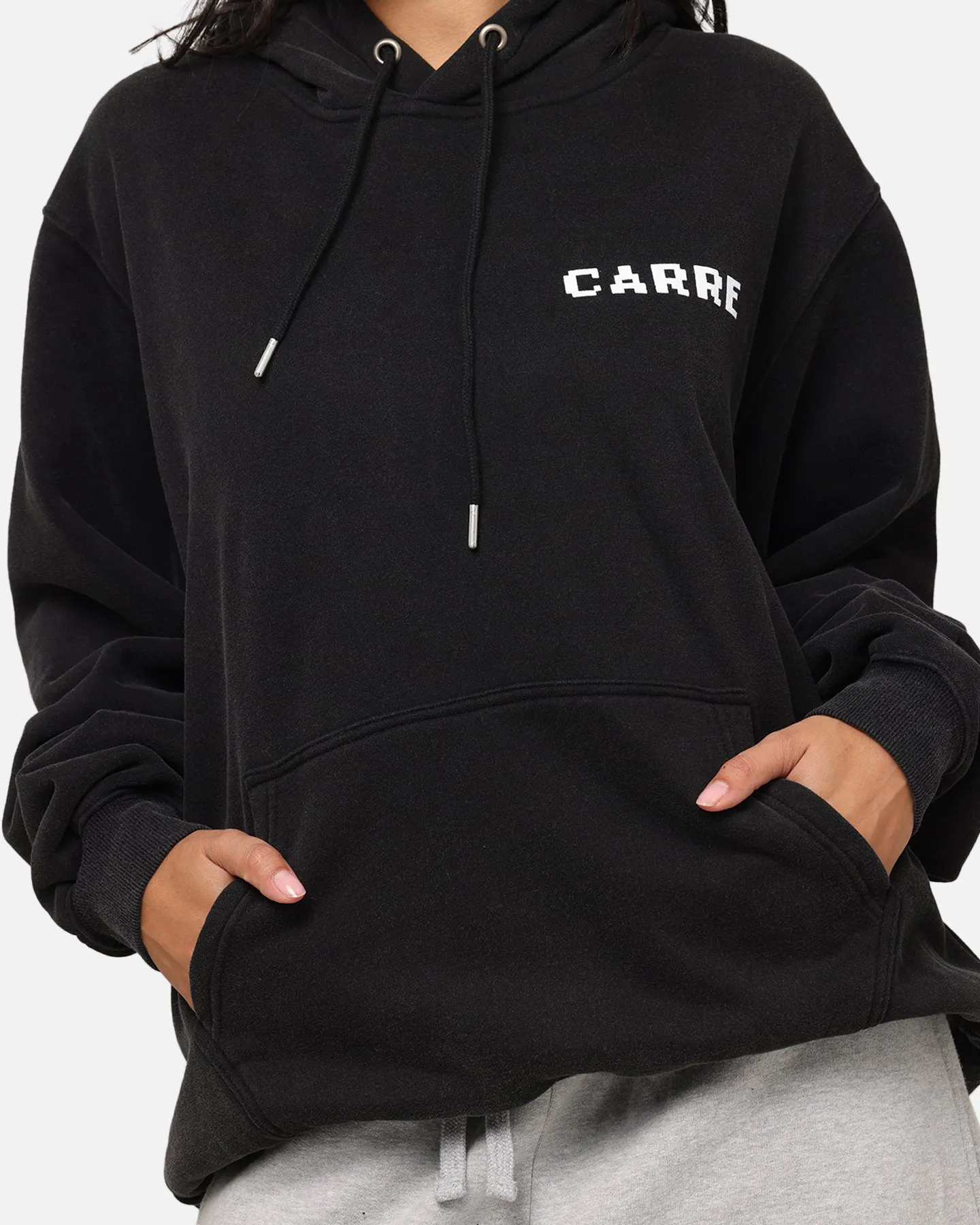 Carre Level Up Hoodie Vintage Black