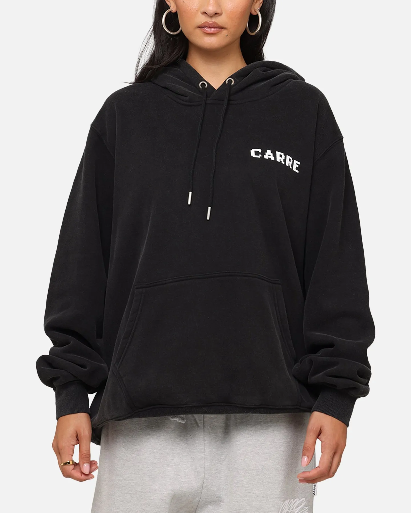 Carre Level Up Hoodie Vintage Black