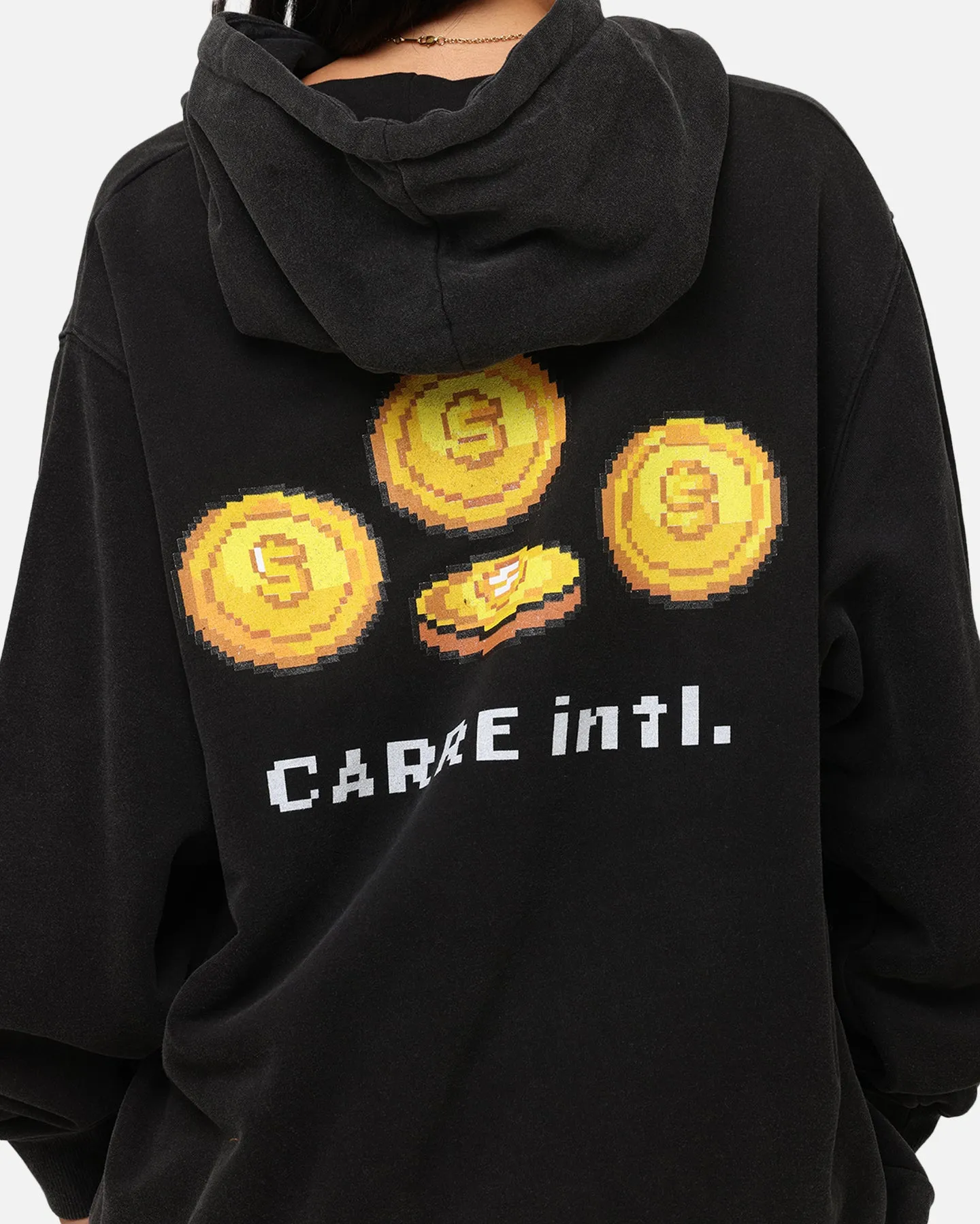 Carre Level Up Hoodie Vintage Black