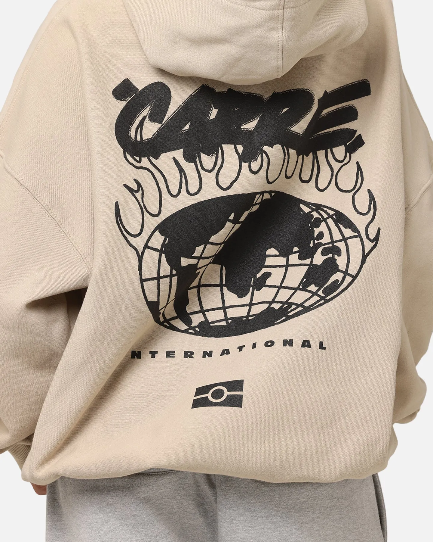 Carre Passport Hoodie Stone