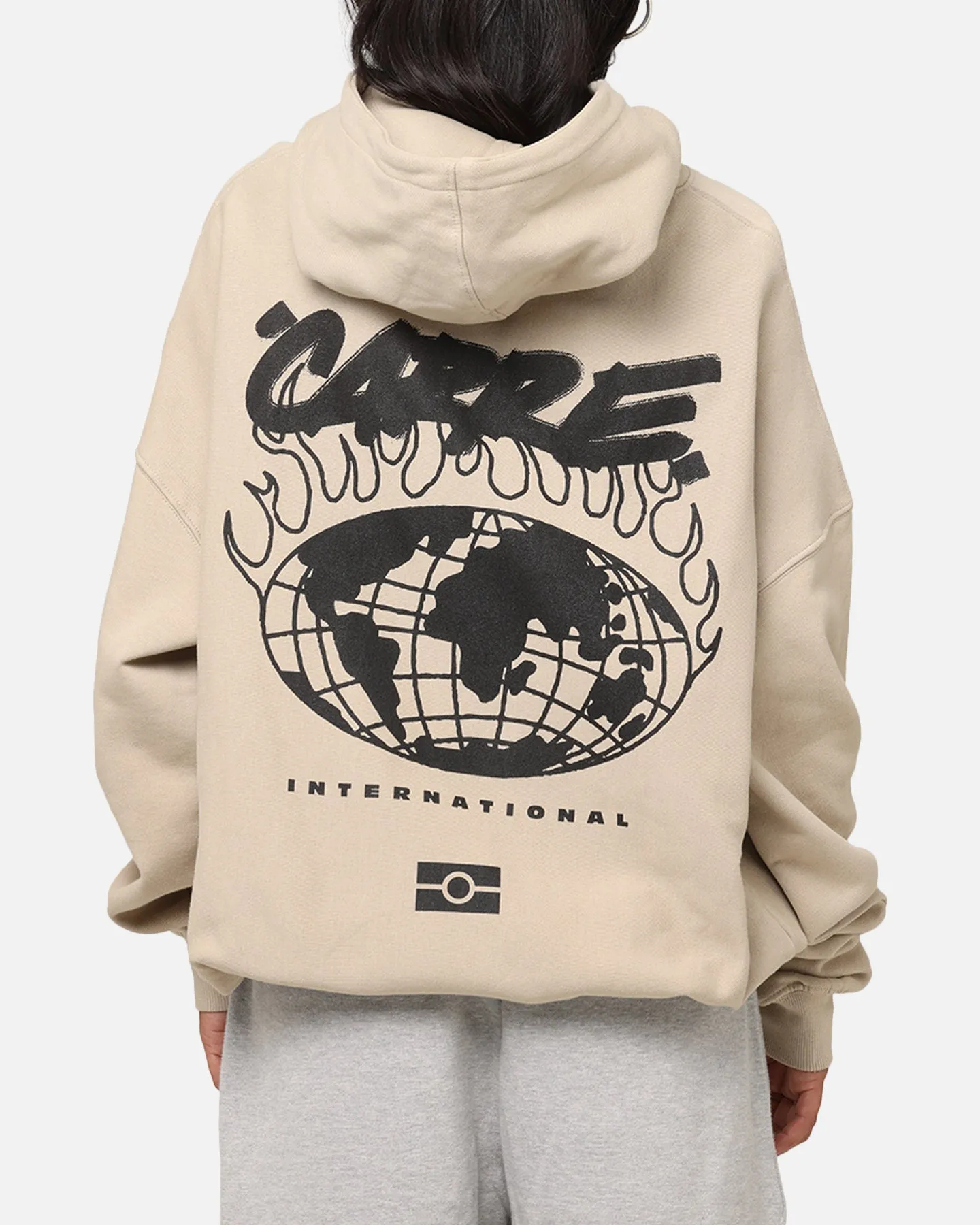Carre Passport Hoodie Stone