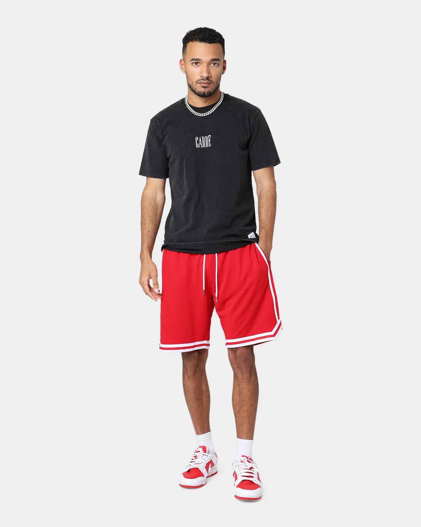 Carre Precision Ball Shorts Red