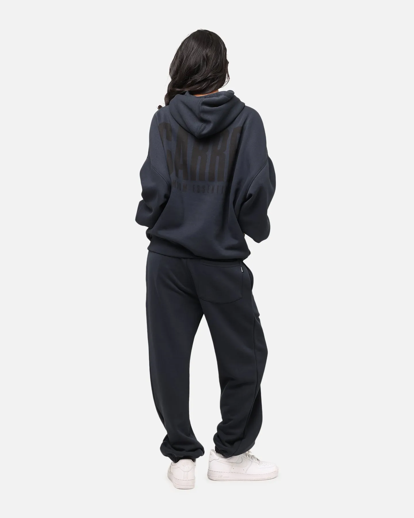 Carre Premium Essentials Hoodie Steel/Black