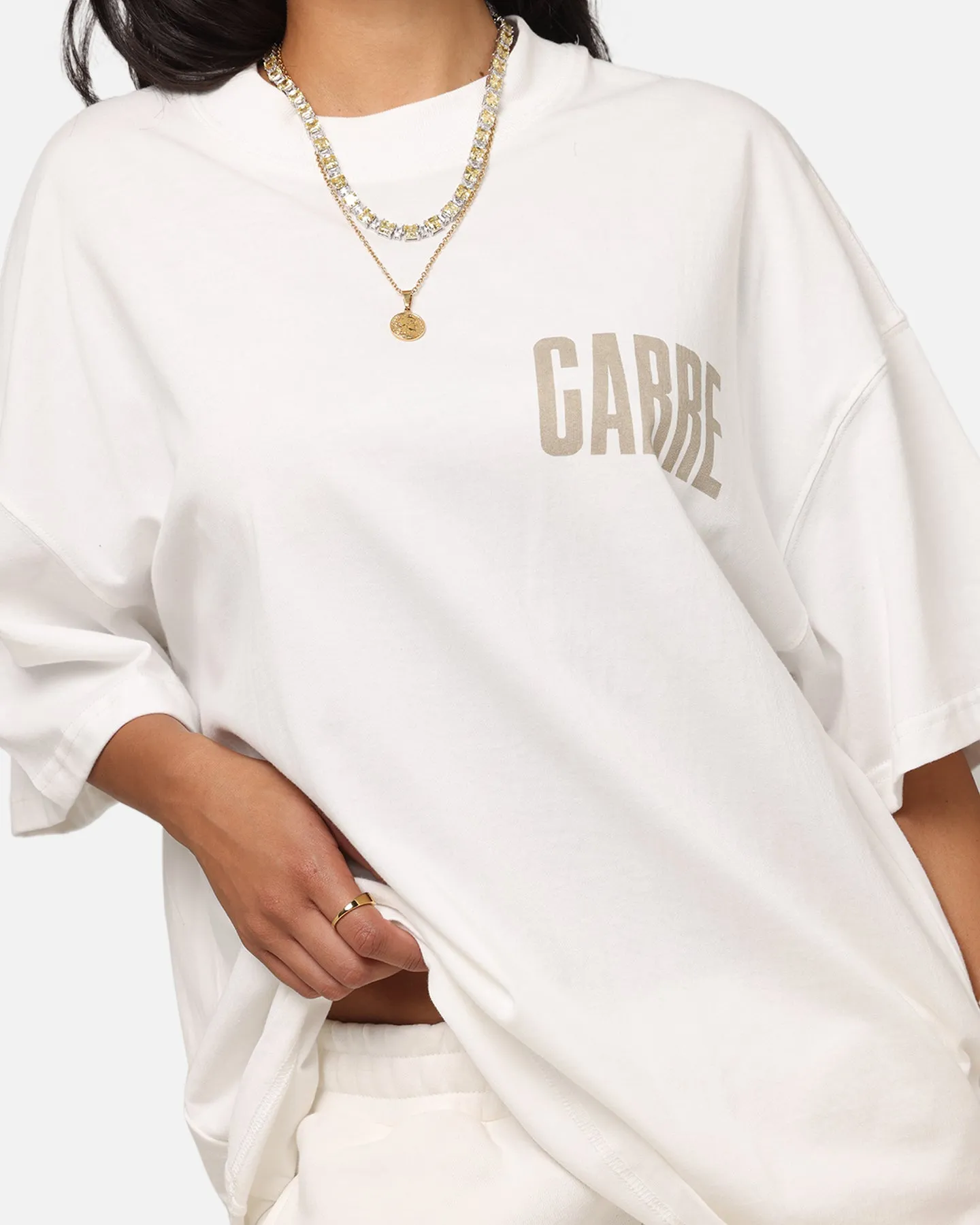 Carre Premium Essentials T-Shirt Off White