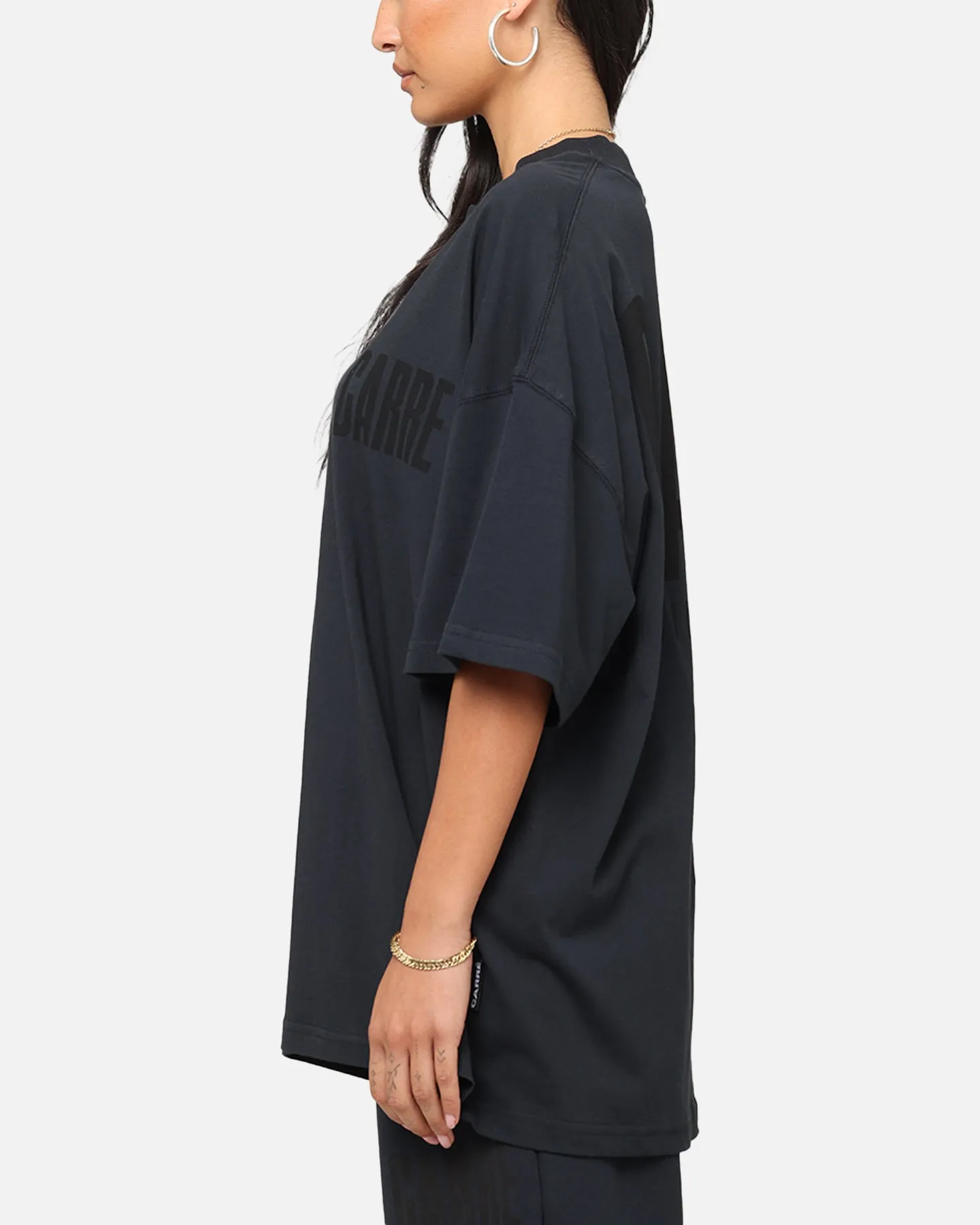 Carre Premium Essentials T-Shirt Steel/Black