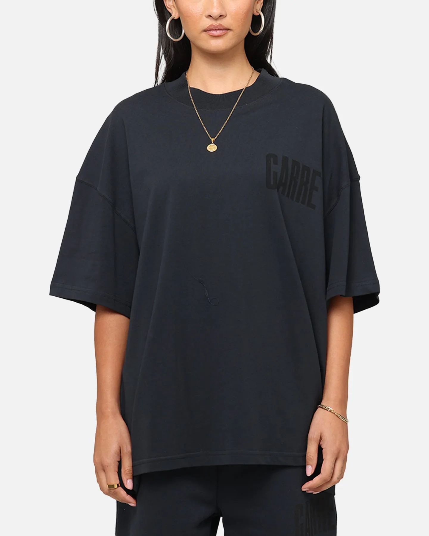 Carre Premium Essentials T-Shirt Steel/Black
