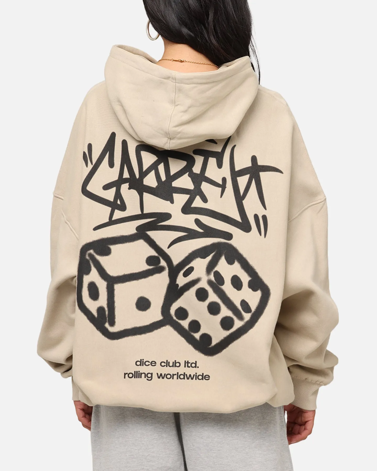 Carre Rolling Worldwide Hoodie Stone
