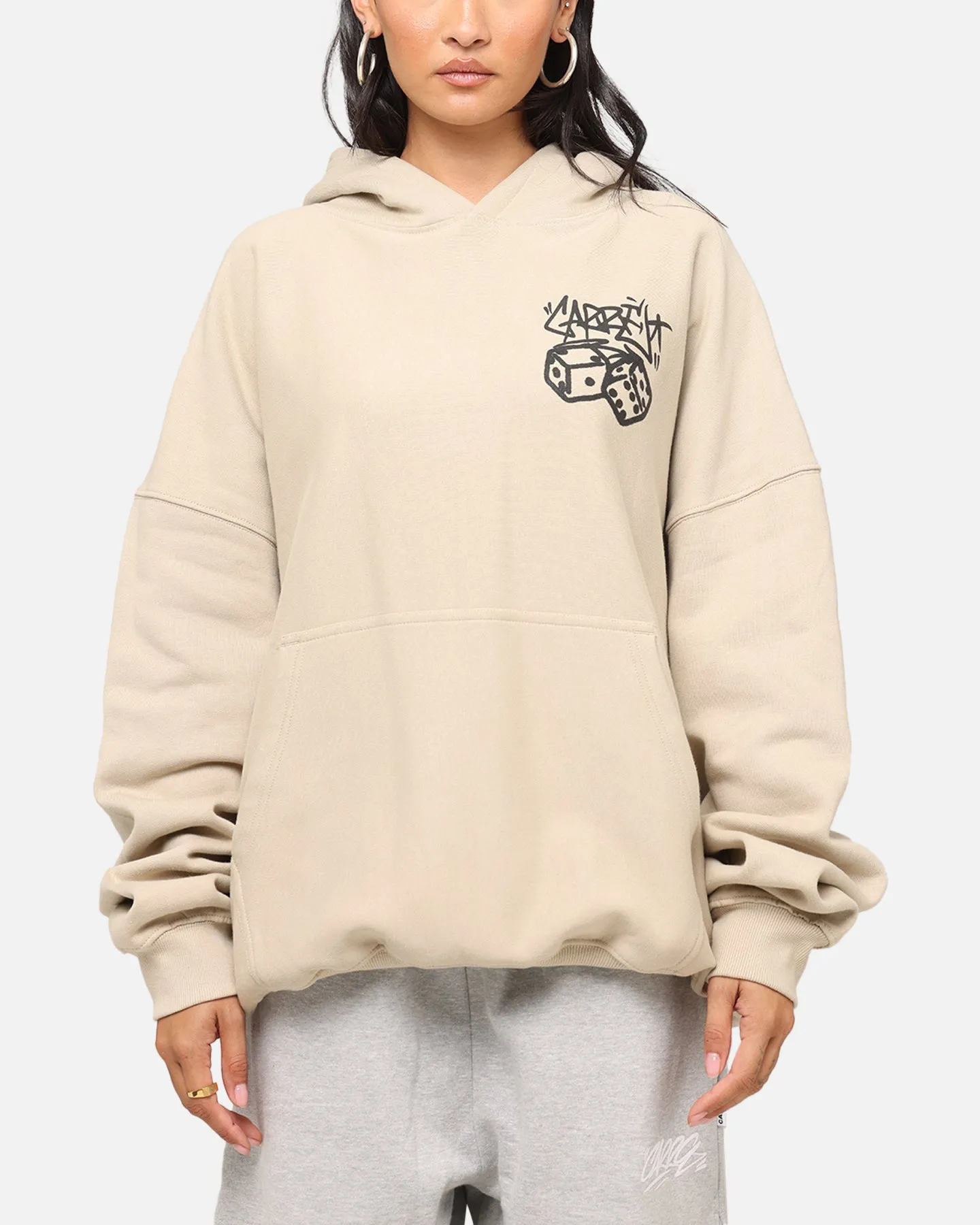 Carre Rolling Worldwide Hoodie Stone