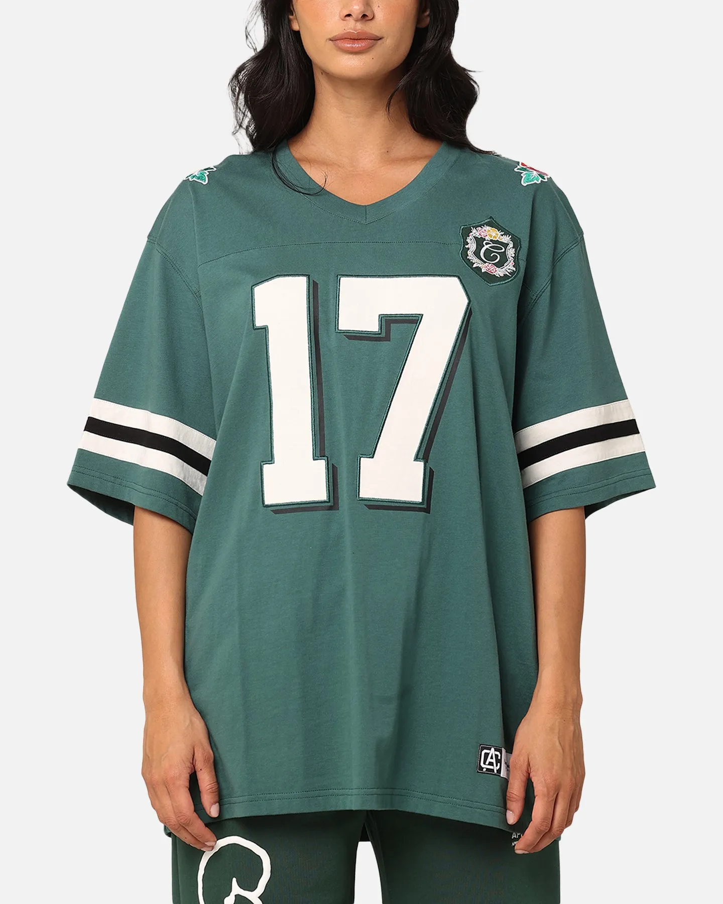 Carre Rose Bowl Football T-Shirt Green