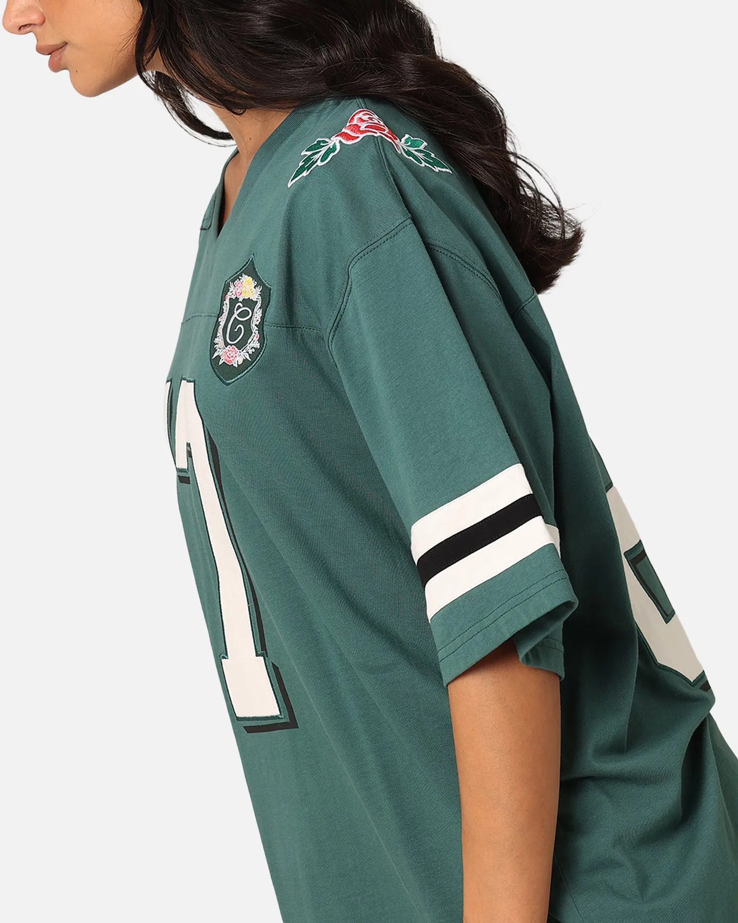 Carre Rose Bowl Football T-Shirt Green