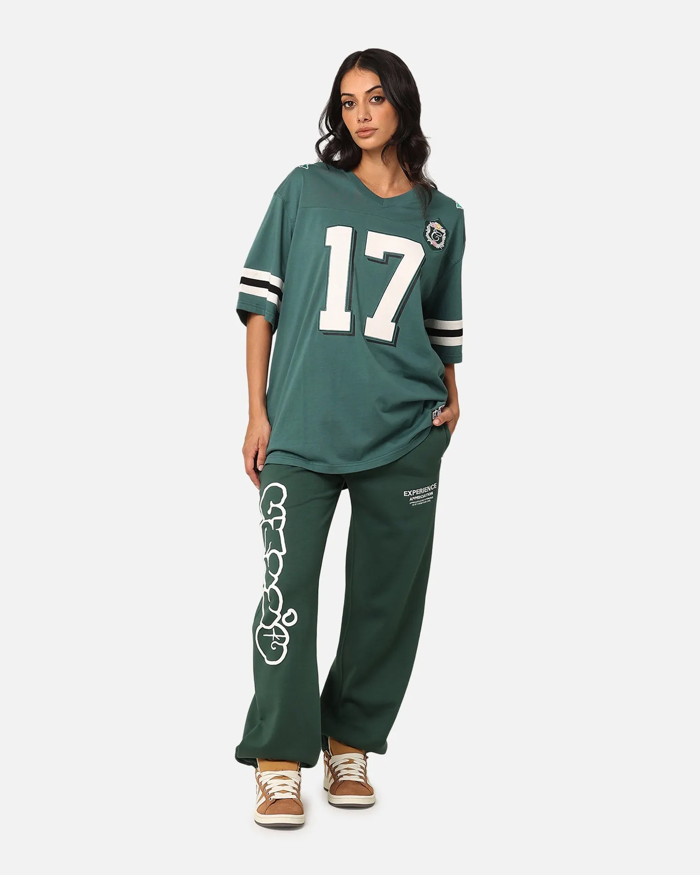 Carre Rose Bowl Football T-Shirt Green