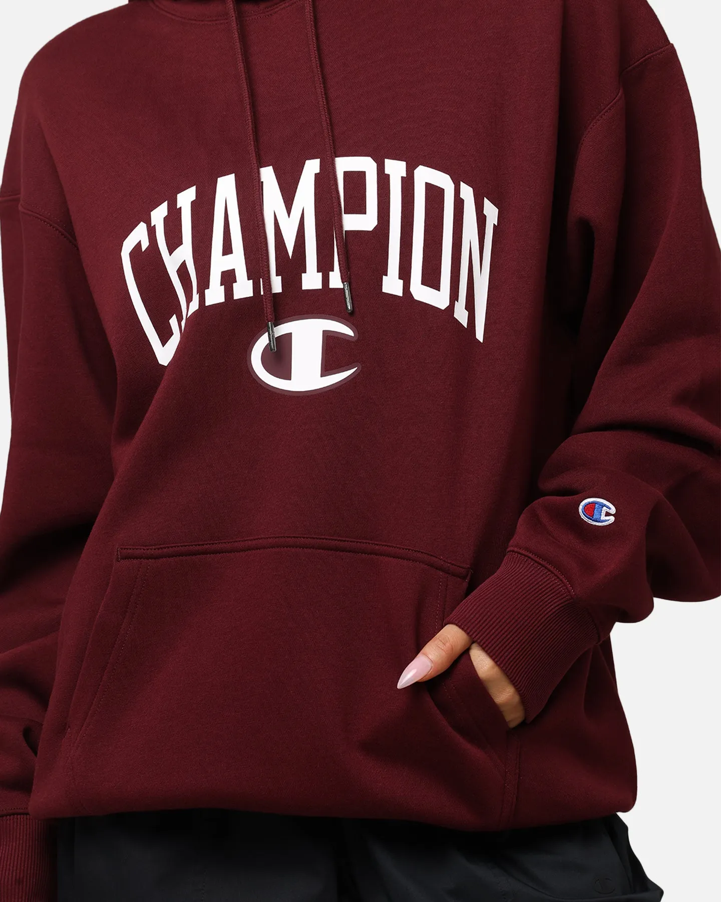 Champion Rochester Graphic Hoodie Red