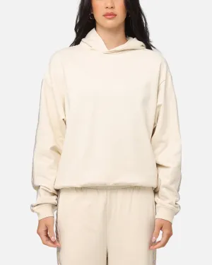 Champion Women's Lux Taping Hoodie Natural