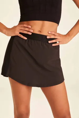 Court Skort In Black