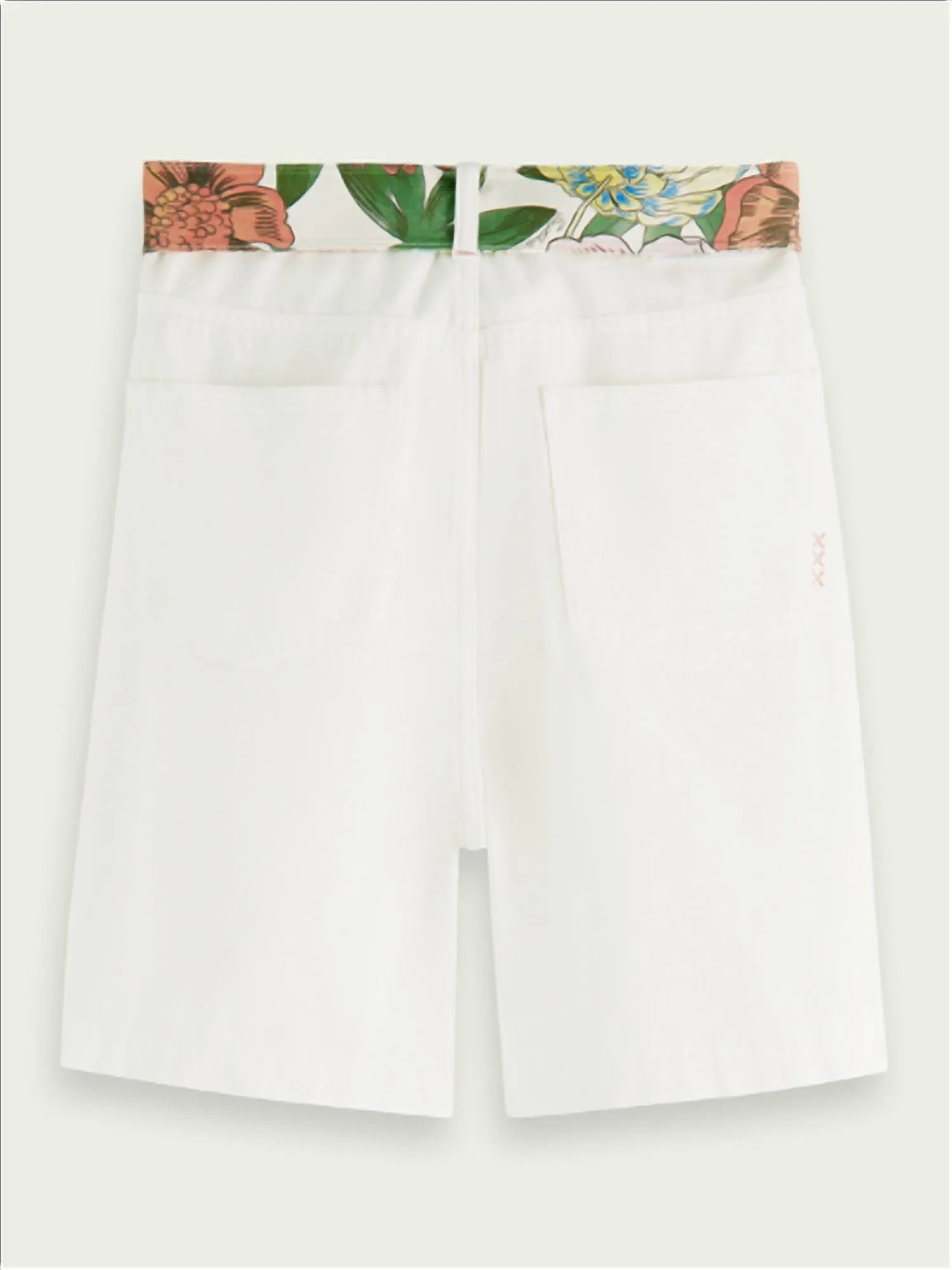 Cruise High Rise Short In White